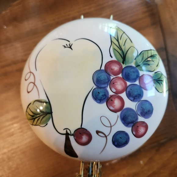 Knott’s Berry Farm Fruit Motif Ceramic Kitchen Canister - Picture 2 of 5